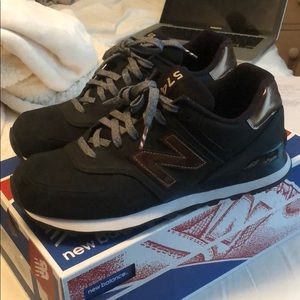 574 New Balance rose gold